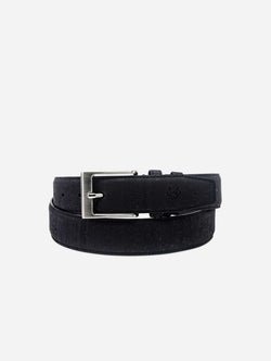 Watson & Wolfe
Three-Piece Construction Cork Vegan Belt | Black