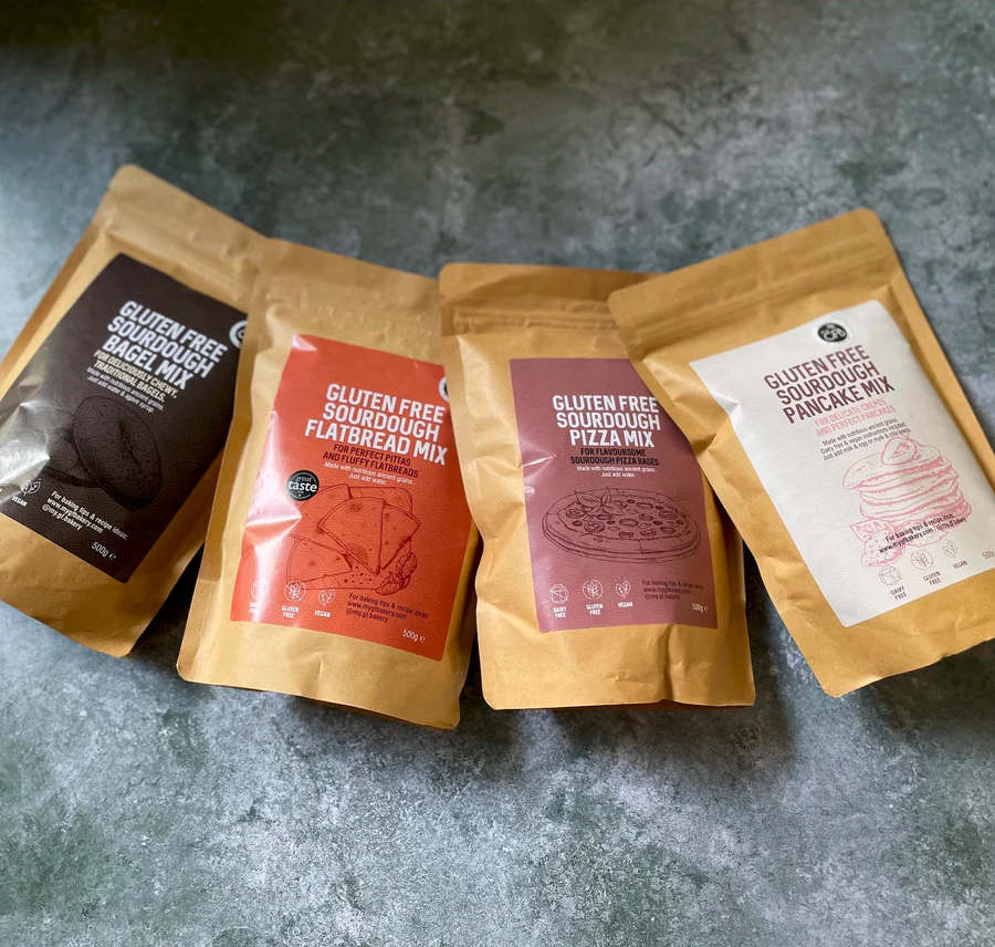 Adventurous baker box: 4 Gluten Free Sourdough Baking Mixes