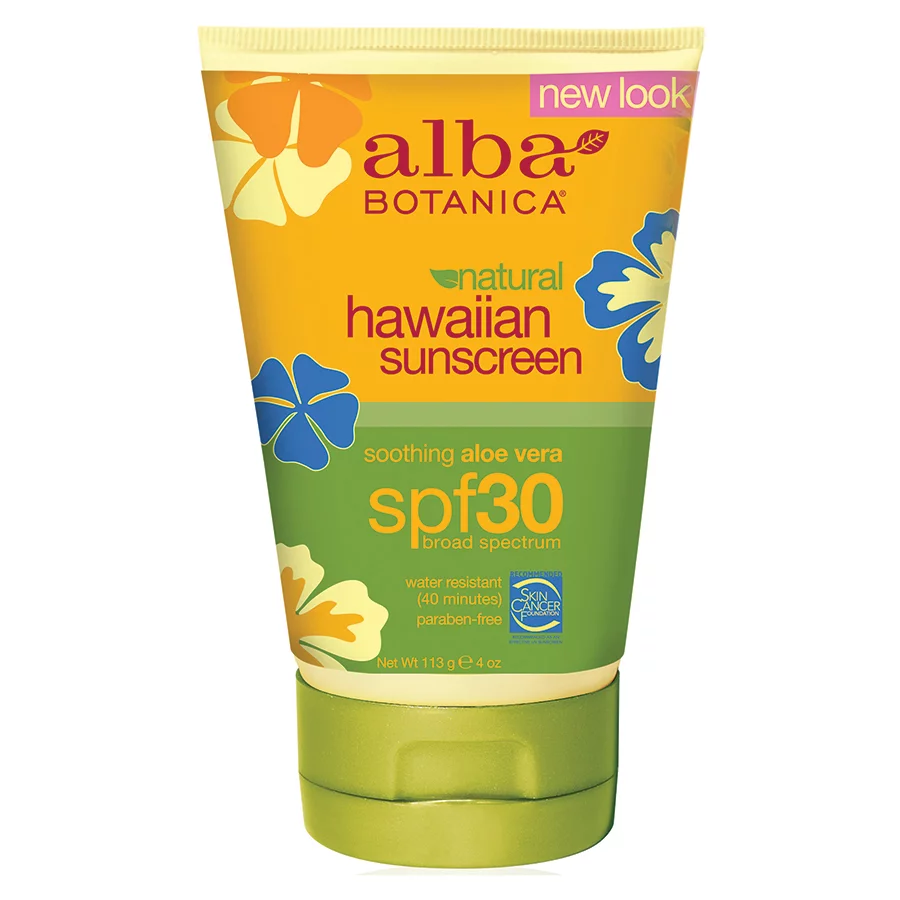 Alba Botanica Aloe Vera Sunscreen - SPF30 - 118ml