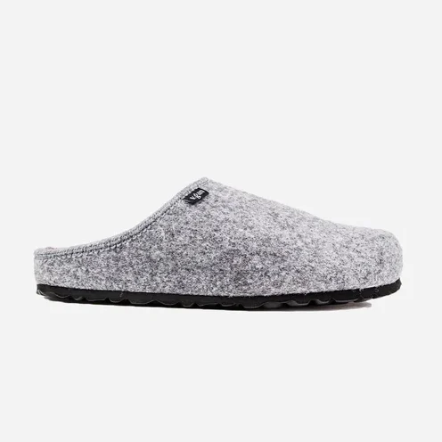 Apple Women's Recycled Vegan Mule Slippers - Grey