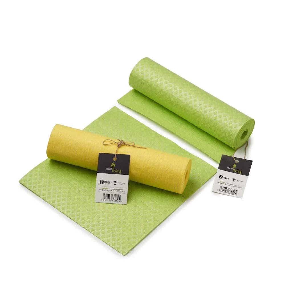 Compostable Cleaning Sponge Roll (12 Cloths)