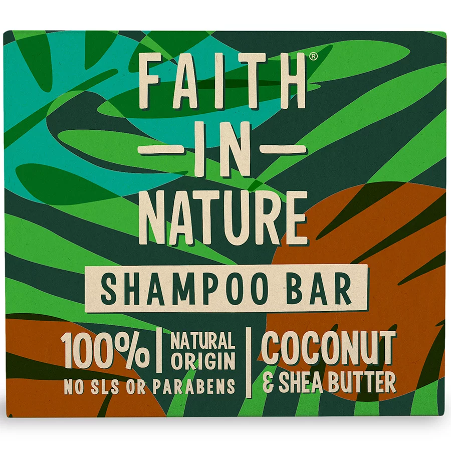 Faith in Nature Shampoo Bar - Coconut & Shea Butter - 85g