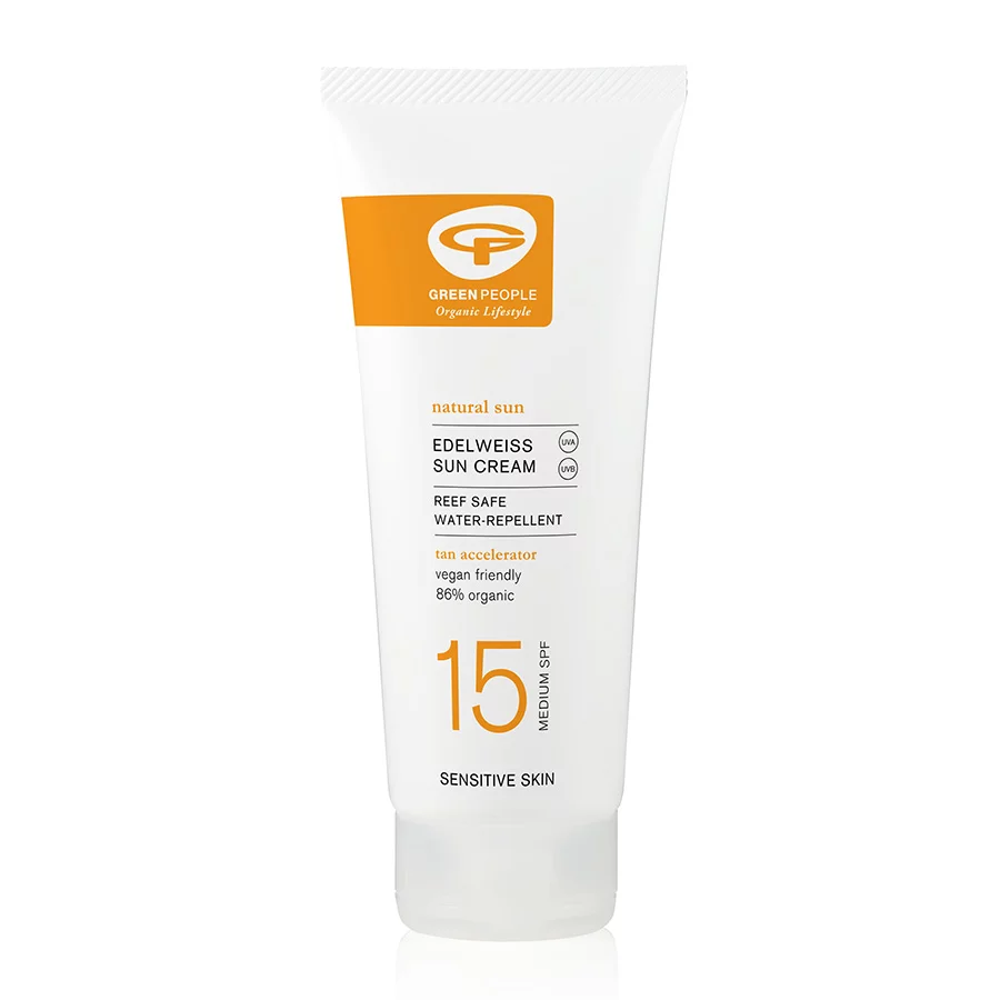 Green People Sun Lotion SPF15 with Tan Accelerator - 200ml