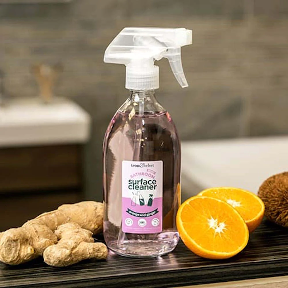Iron & Velvet Bathroom Surface Cleaner - Orange & Ginger