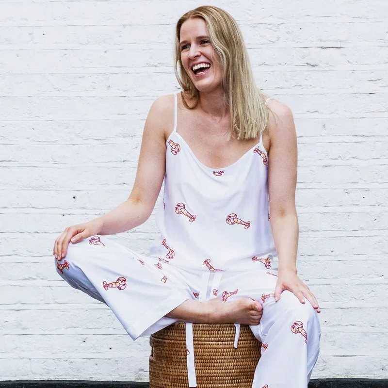 Bamboo Vegan Silk Pyjama Camisole Set edited
