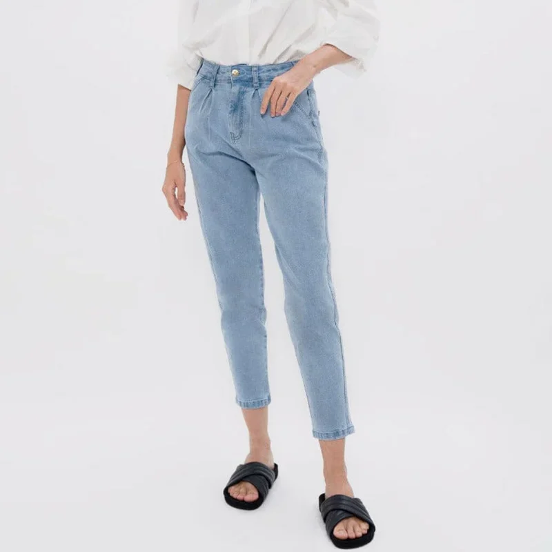 California Upcycled Barrel Jeans edited
