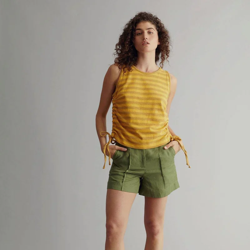Emmie Tencel™ Linen Short edited