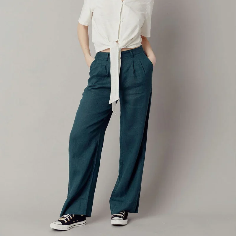 Lion Organic Linen Trousers edited