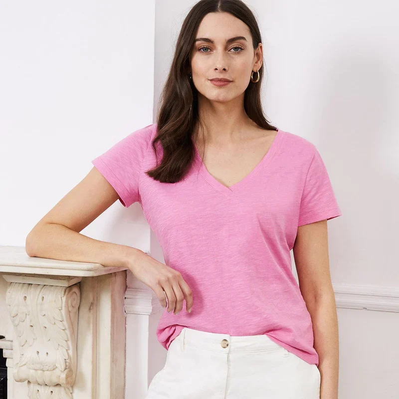 Organic Cotton Slub T Shirt edited