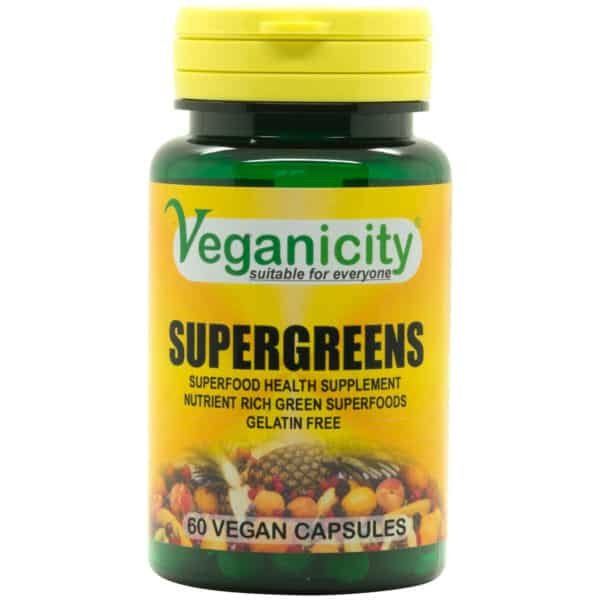 vegan superGreens capsules
