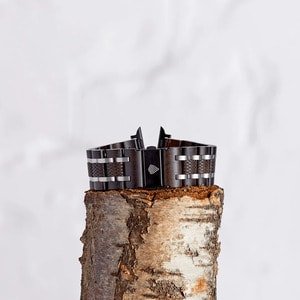 The Ebony Apple Watch Strap