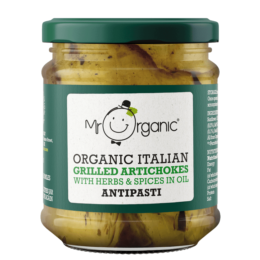 Mr Organic Grilled Artichoke Antipasti