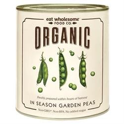 Organic In Season Garden Peas