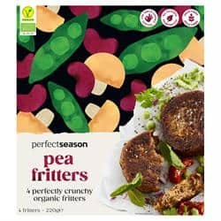 Organic Pea Fritters