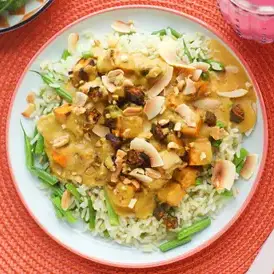 Red Thai Sweet Potato Curry