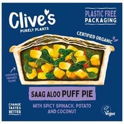 Saag Aloo Puff Pie