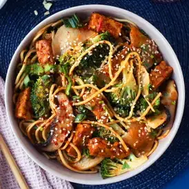Sweet Chilli Tempeh Stir Fry