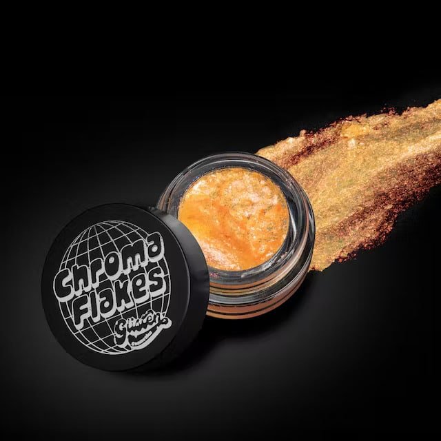 Cosmetic Chroma Flakes | Vegan Eyeshadow & Cheek Pigment | Flame