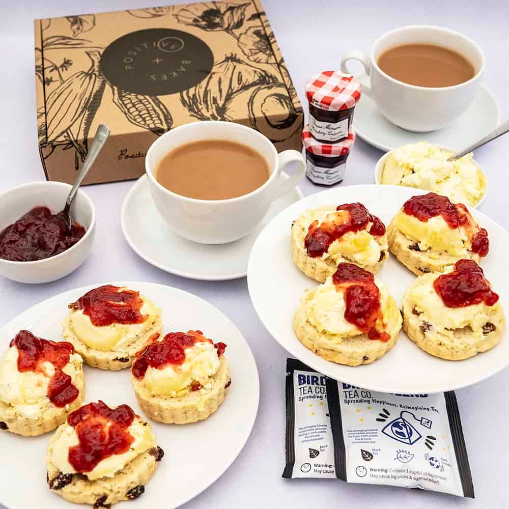 Cream Tea Gift box by Positive Bakes