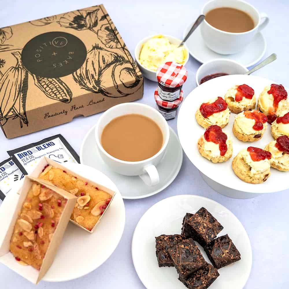 Positive Bakes Afternoon Tea Treat Box ( Serves 1-2)