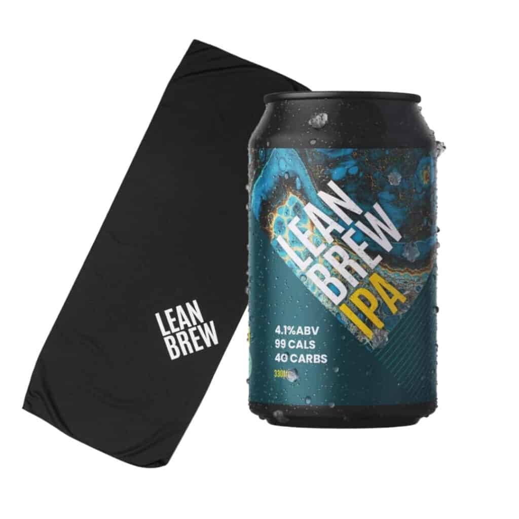 x6 Pack of Lean Brew and Free Towel Bundle!