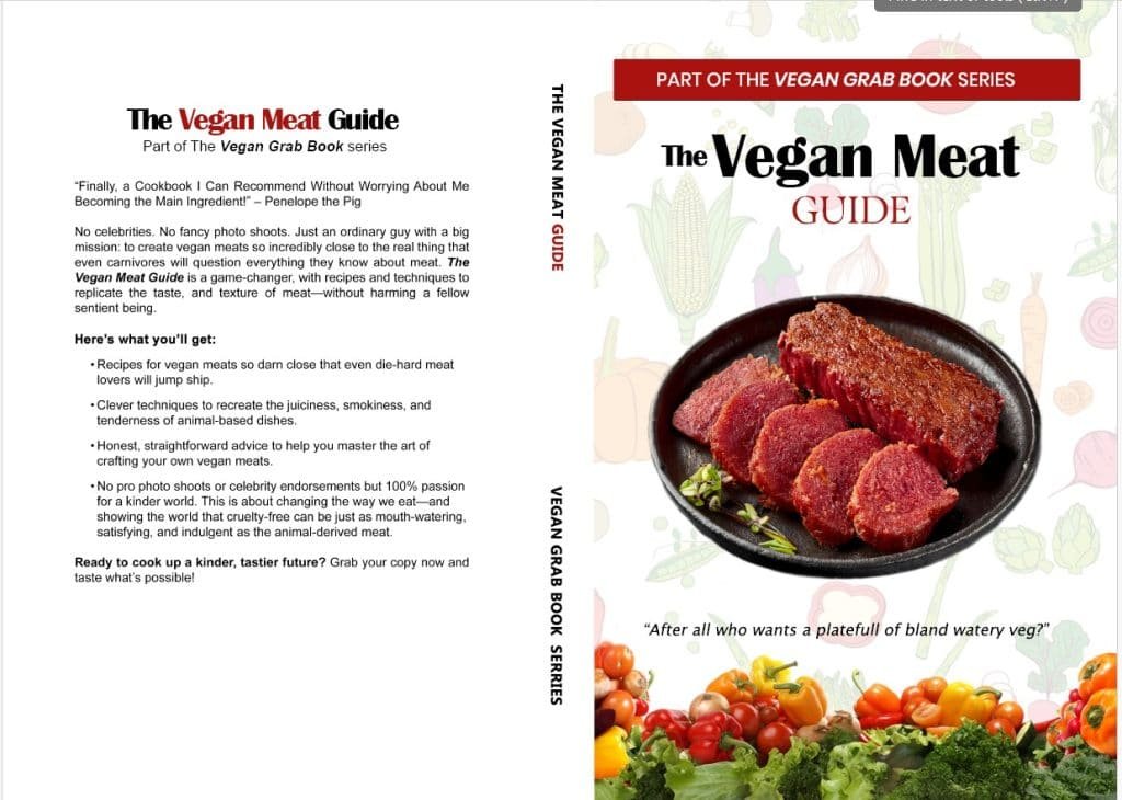 Vegan Meat Guide Front And Back covers